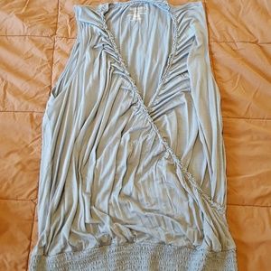 Light blue nursing top